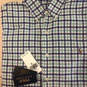 New Ralph Lauren Classic fit L/S shirt 100% cotton size XL $110